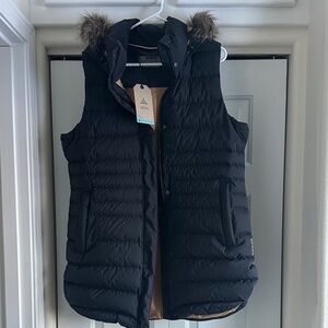 Prana Shiroma Black Puffer Vest
